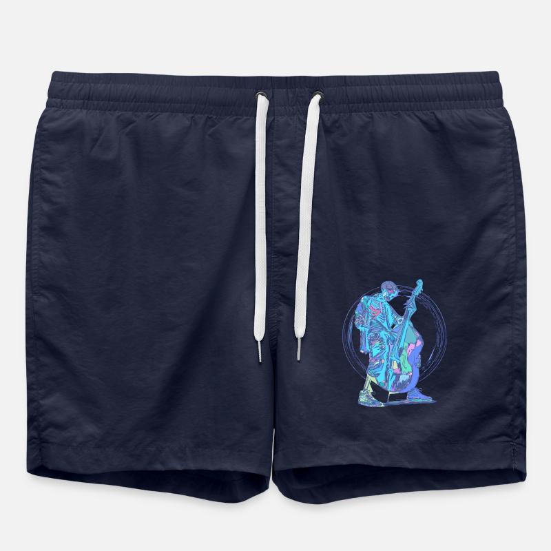 Double bass guy - Swim Trunks - french navy