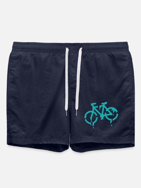 stencil bike - Badeshorts - French Navy