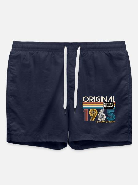 1965 Vintage Vintage Fødselsdag Retro Gave - Badeshorts - navy