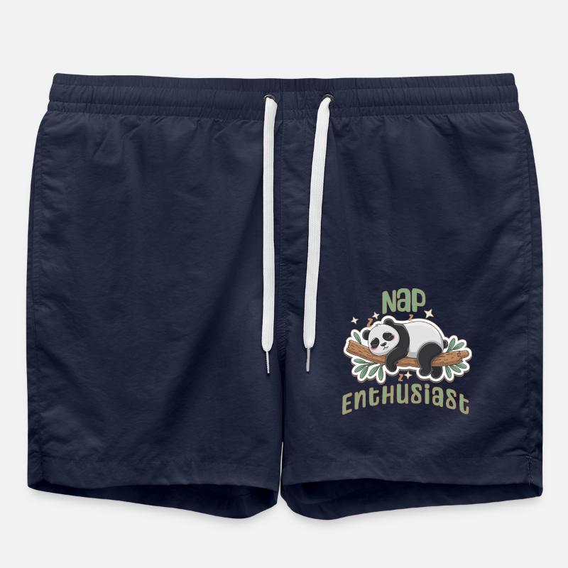 „Nap Enthusiast“ - Badeshorts - French Navy