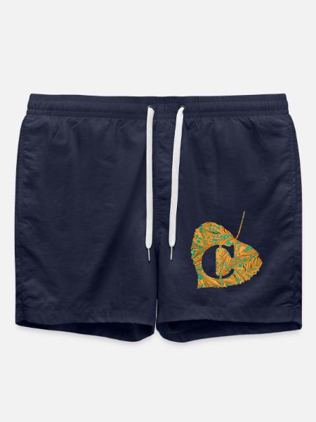 Sheet E 95 C - Swim Trunks - french navy