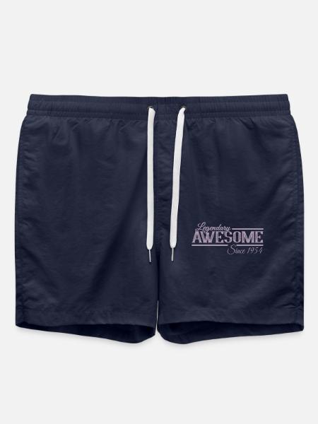Birthday - Legendarily great since 1954 - - Swim Trunks - french navy