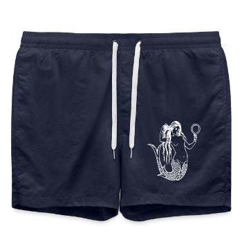 Mermaid mermaid siren | Jack Joblin - Swim Trunks - french navy - Front - AI Model Male 185 light (185cm)