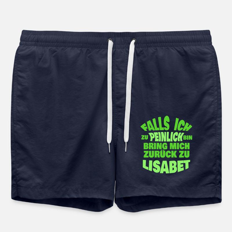 L - Swim Trunks - french navy