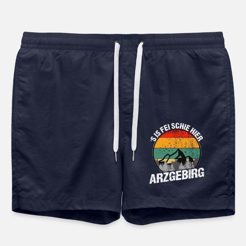 S is fei schie hier - Badeshorts - French Navy