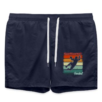 Handball Handballeur - Short de bain - bleu marine - Devant - AI Model Male 185 light (185cm)
