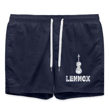 Viola Lennox - Swim Trunks - french navy - Front - AI Model Male 185 light (185cm)