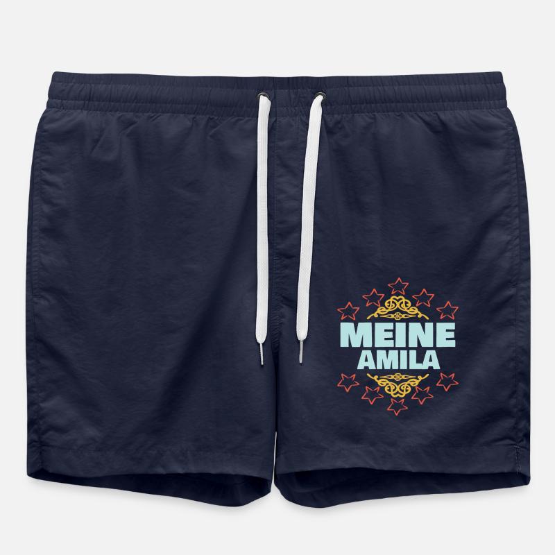 Fille Amila - Short de bain - bleu marine