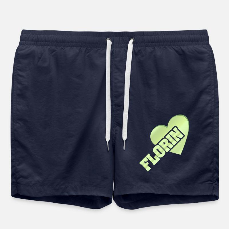 Gold Florin - Badeshorts - French Navy