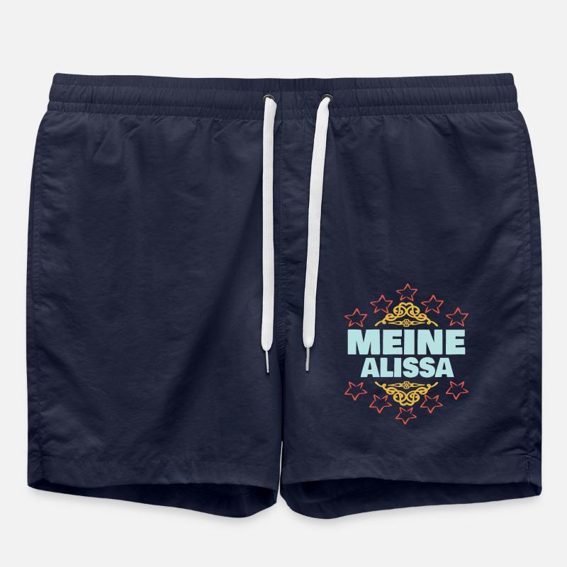 Alissa als Mädchen - Badeshorts - French Navy
