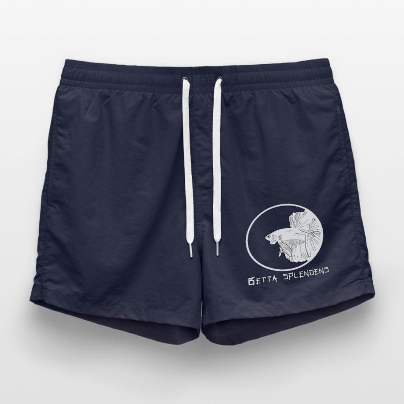 Betta splendens (Halfmoon) Badeshorts
