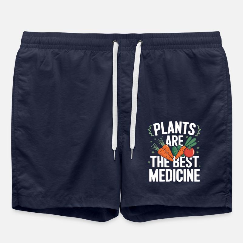Végétarien Végétalien Végétarien Végétarien - Short de bain - bleu marine