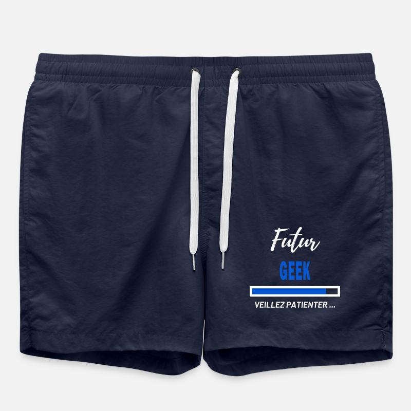 Future Geek Patient Panel - Swim Trunks - french navy