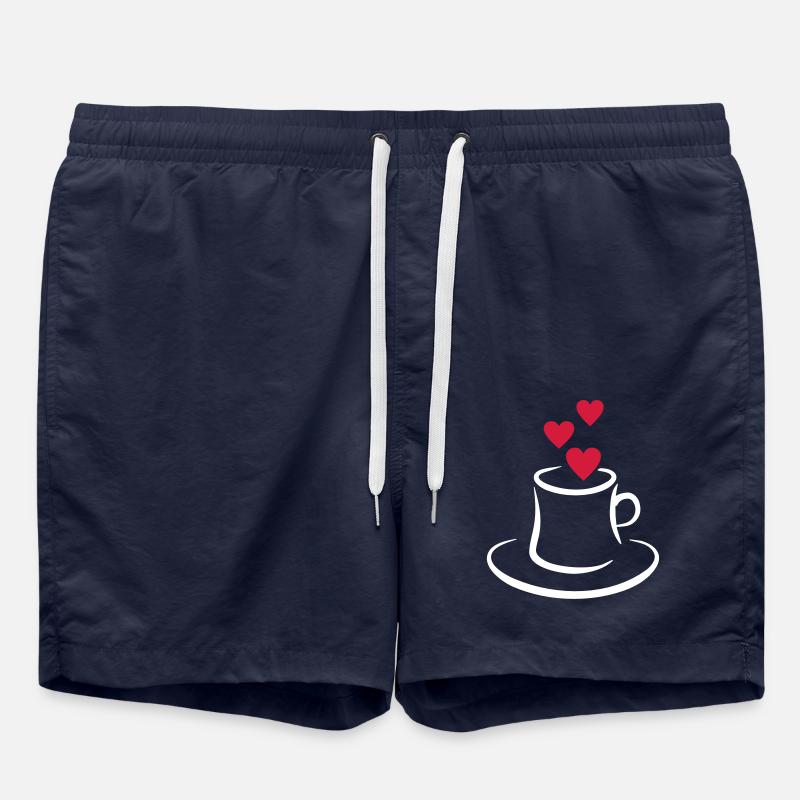 Kaffee - Badeshorts - French Navy