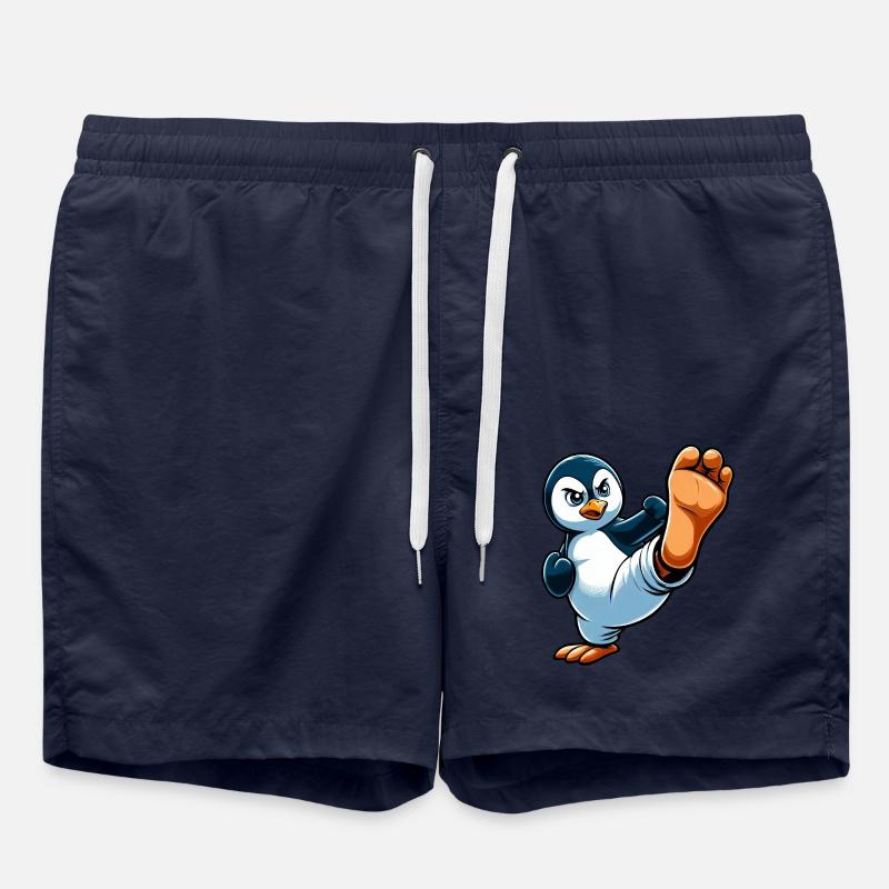 Penguin Karaté Arts Martiaux Athlétique - Short de bain - bleu marine