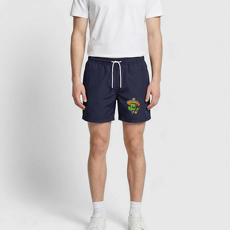 Cinco de Mayo Cactus Mariachi Guitarist Swim Trunks