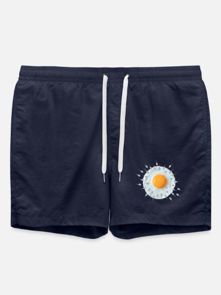 Breakfast egg - Swim Trunks - french navy