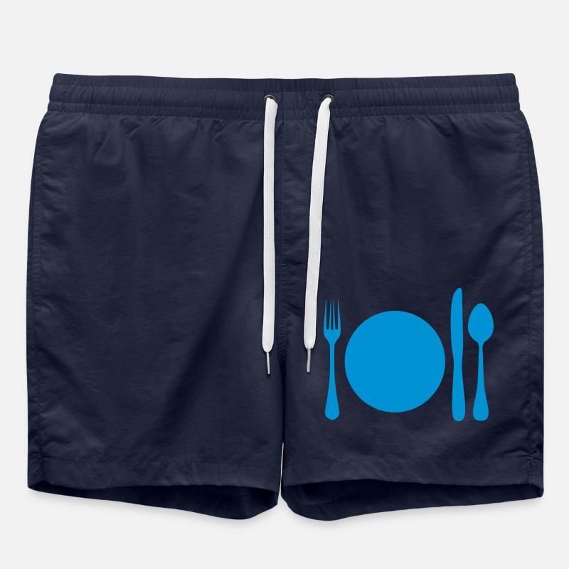 manger - Short de bain - bleu marine