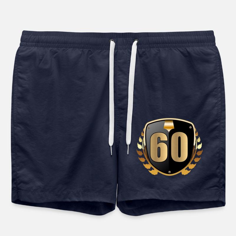60e anniversaire - Short de bain - bleu marine