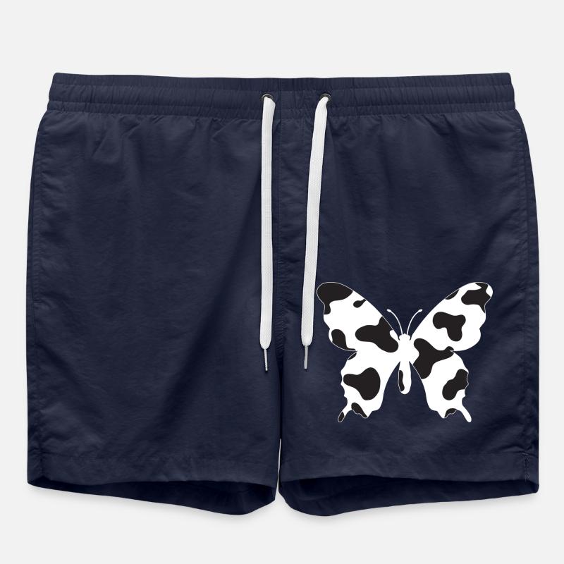Cow butterfly - Swim Trunks - french navy