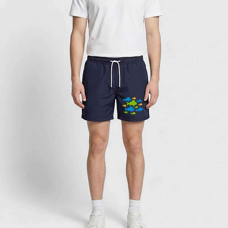 Colorful fish patterns Swim Trunks