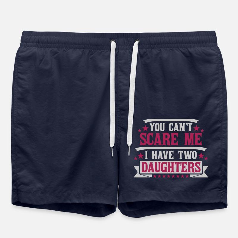 I have two daughters - Badeshorts - French Navy