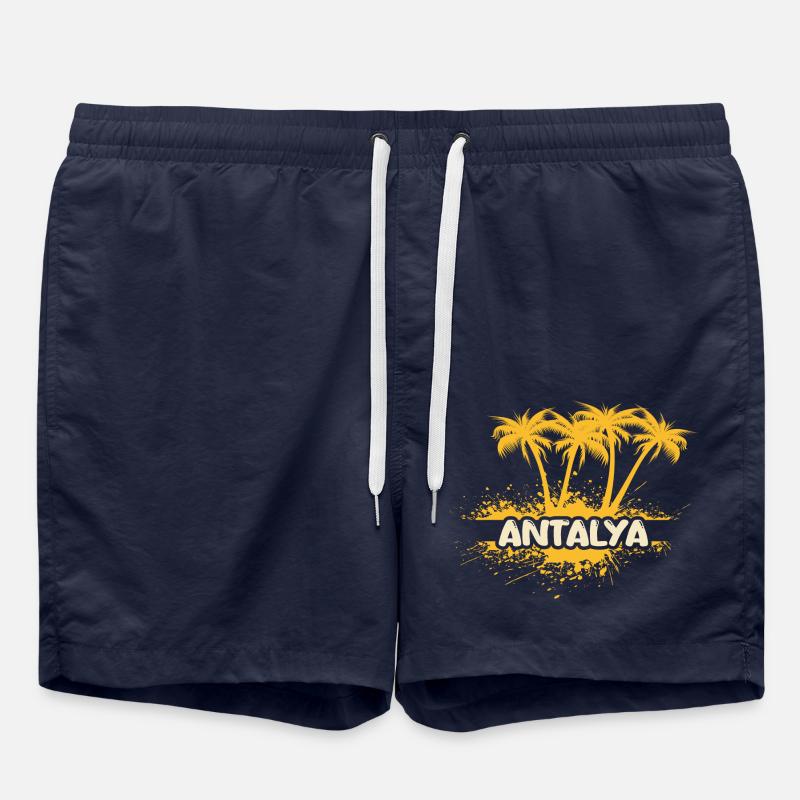 Antalya comme une fête - Short de bain - bleu marine