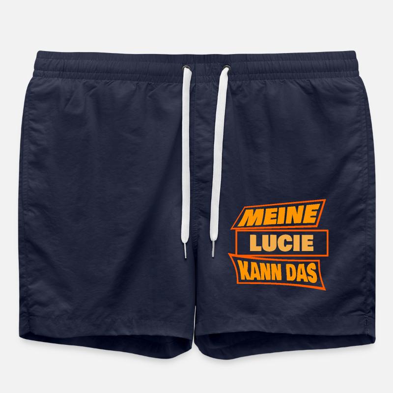 Lucie Lucie - Short de bain - bleu marine