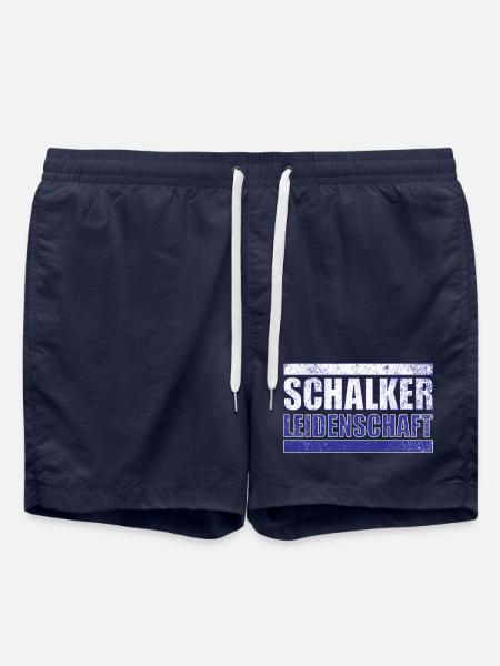 Schalker Leidenschaft - Badeshorts - French Navy