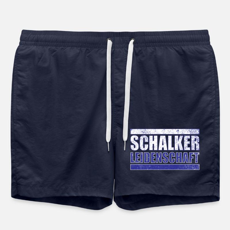 Schalker Leidenschaft - Badeshorts - French Navy