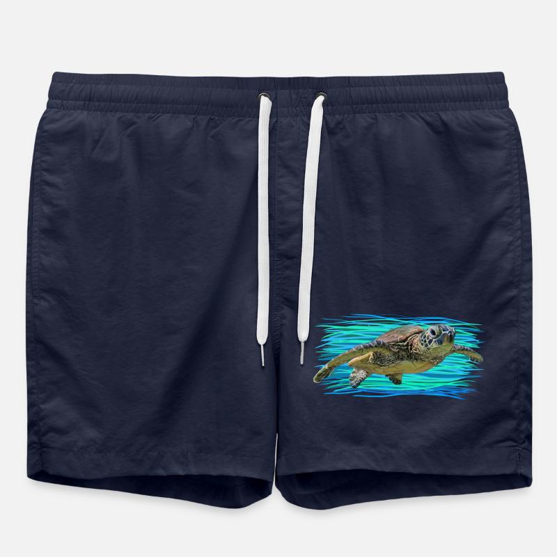 Turtle - Swim Trunks - french navy