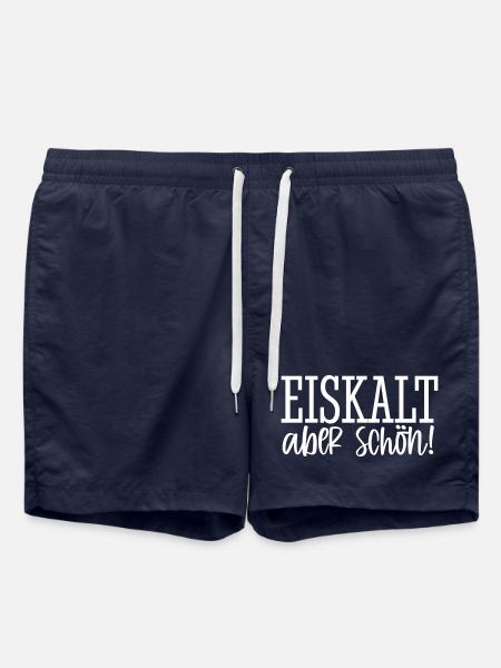 Eiskalt - aber schön! - Badeshorts - French Navy