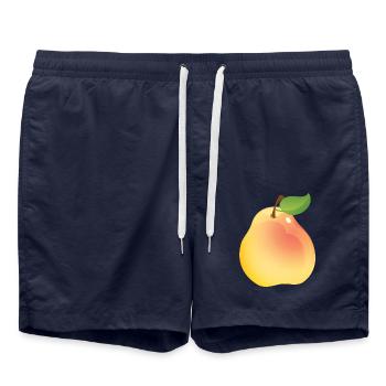 Pear - Swim Trunks - french navy - Front - AI Model Male 185 light (185cm)
