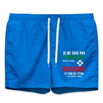 Baque pays basque parfait basque - Short de bain - cobalt blue - Devant