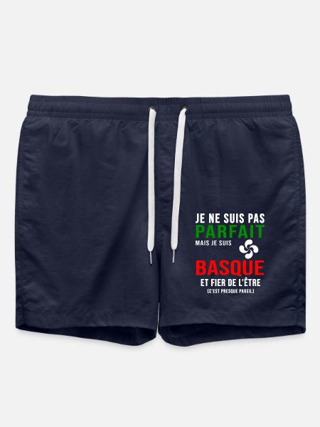 Baque pays basque parfait basque - Short de bain - bleu marine