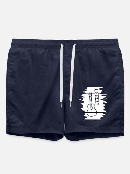 Ronan as Guitar - Swim Trunks - french navy