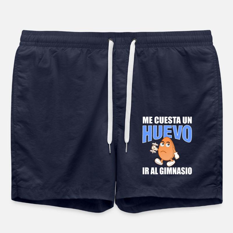 Cela me coûte cher d’aller à la salle de sport - Short de bain - bleu marine