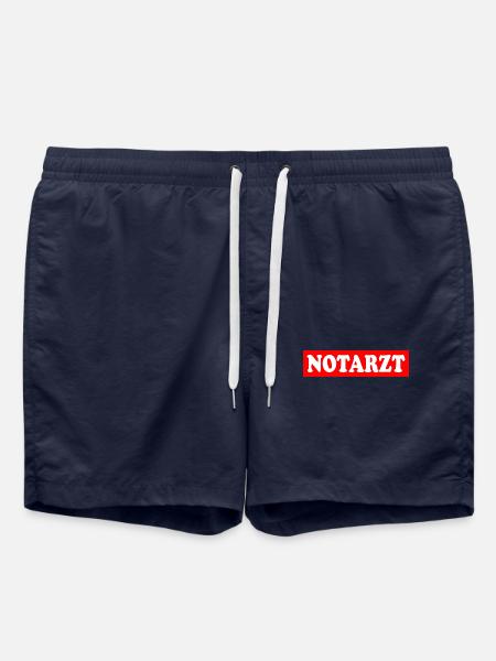 Notarzt - Badeshorts - French Navy