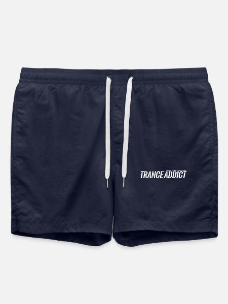 trance addict - Swim Trunks - french navy