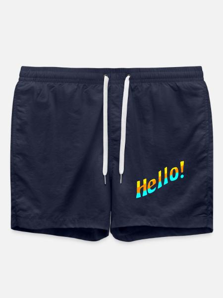 Hello! - Badeshorts - French Navy
