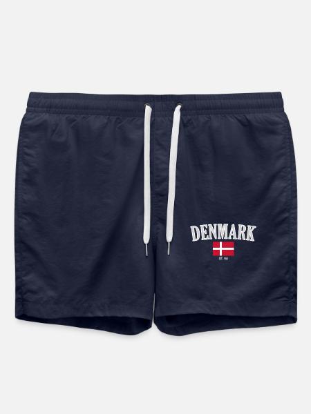Denmark since 980 – Scandinavia nostalgia - Swim Trunks - french navy
