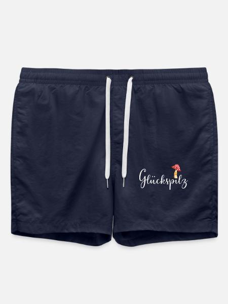 Lucky devil - Swim Trunks - french navy