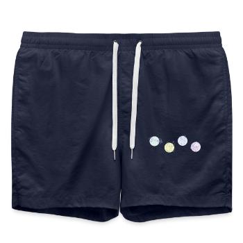Fitness Sportaccessoires - color - Badeshorts - French Navy - Vorne - AI Model Male 185 light (185cm)