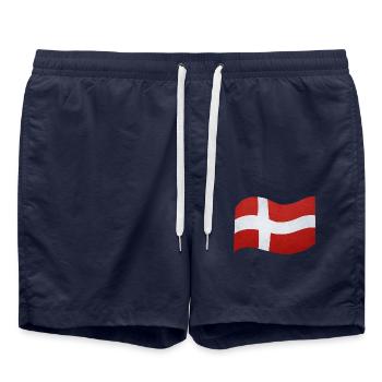 Danemark - Short de bain - bleu marine - Devant - AI Model Male 185 light (185cm)