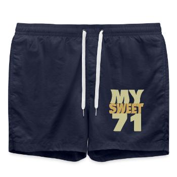 Sweet 71 - Swim Trunks - french navy - Front - AI Model Male 185 light (185cm)
