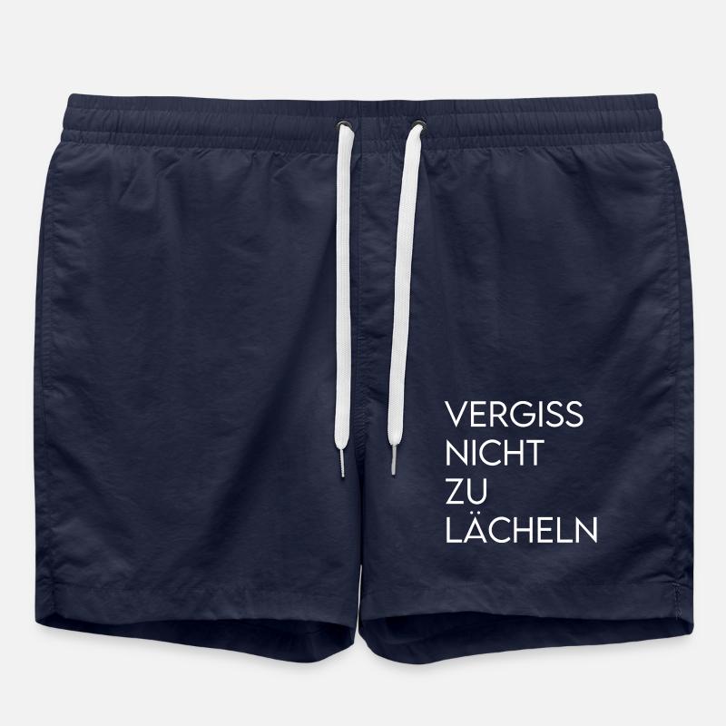 Change is feminine! - - Swim Trunks - french navy
