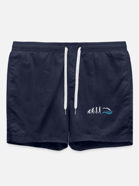Nageur evolution singe cadeau saut - Short de bain - bleu marine