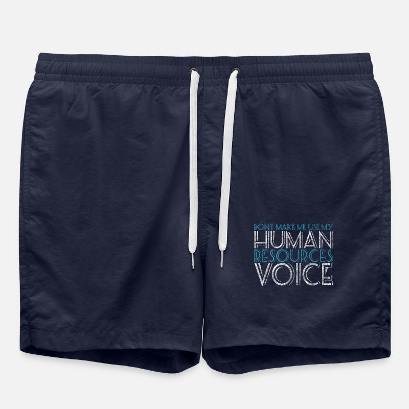 Stimme Personaler Geschenk Personal Manager - Badeshorts - French Navy