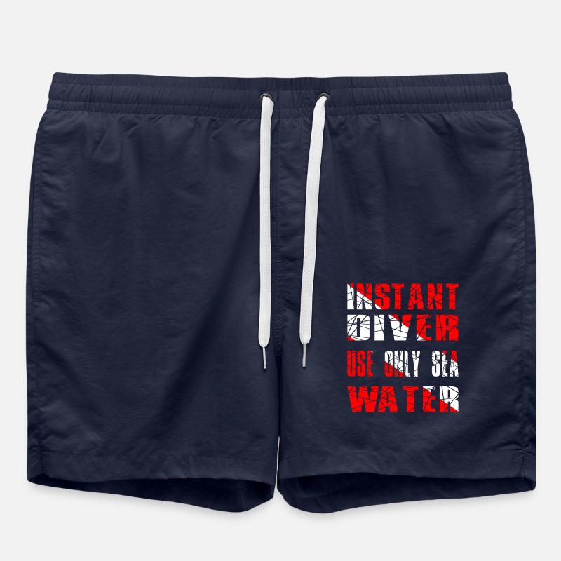 DIVER DE L’INSTANT - Short de bain - bleu marine