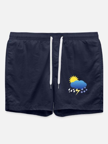 Weather calamity - Swim Trunks - french navy